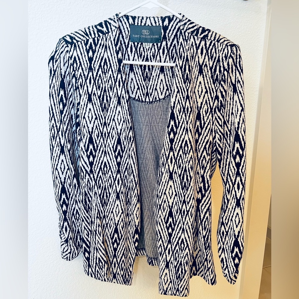TART Collections Zebra Print Blazer - Small